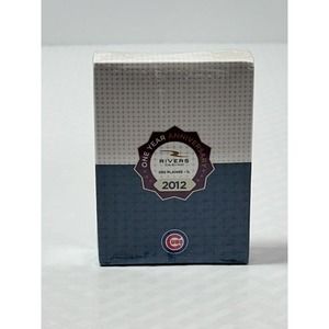 Chicago Cubs Casino branded playing cards gambling Rivers Casino Des Plaines New